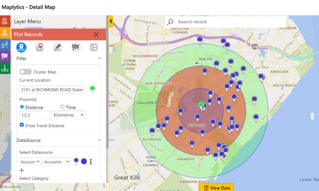 Integration of Maps with Dynamics 365